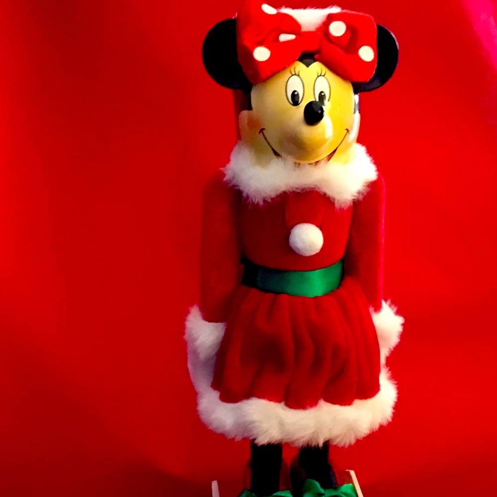 Vintage Disney Minnie Mouse Christmas Nutcracker.